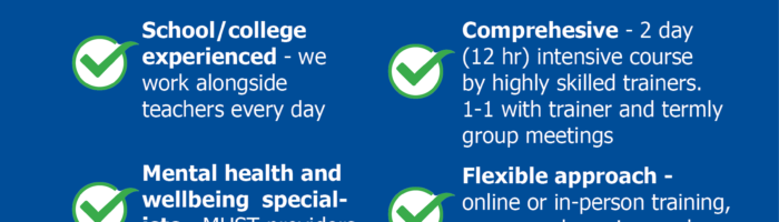 Compass Positive Effect Senior Mental Health Lead Training DfE grant assured