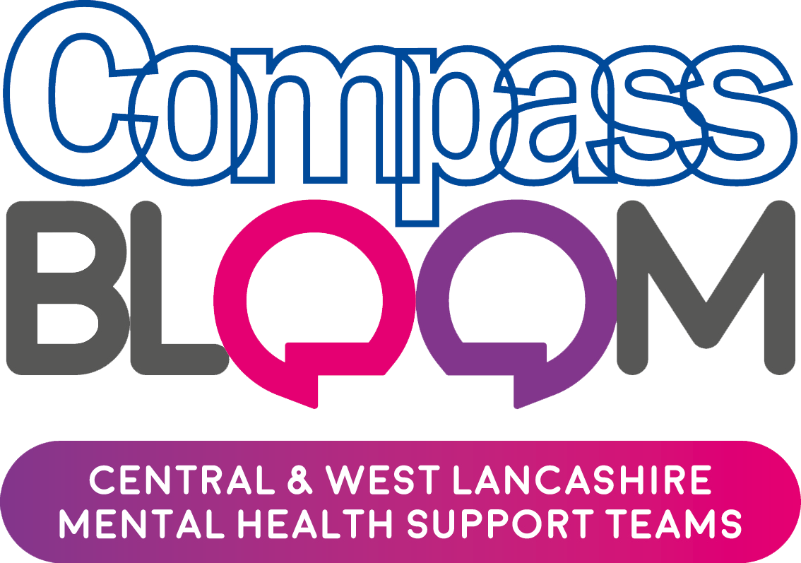 Compass BLOOM Central and West Lancashire Mental Health Support Teams logo